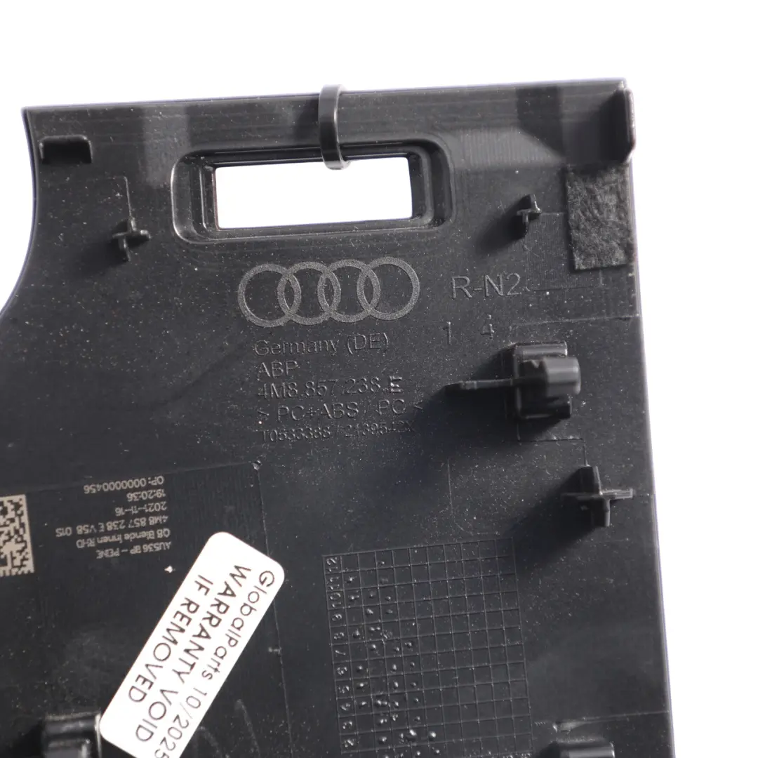 4M Dashboard Dash Lateral Strip Trim Panel Cover Right O/S to Audi Q7 with Part number 4M8857238E Audi Q7 4M Dashboard Dash Lateral Strip Trim Panel Cover Right O/S - SKU RHD-4M8857238E-1 - Part number 4M8857238E