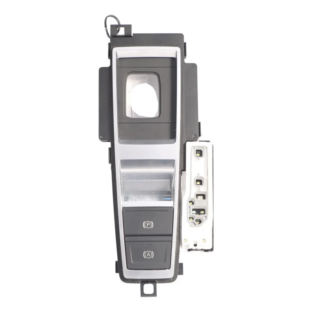 Audi Q7 4M Centre Console Gear Shifter Park Brake Switch Cover Alu - SKU RHD-4N2713111E-1 - Part number 4N2713111E