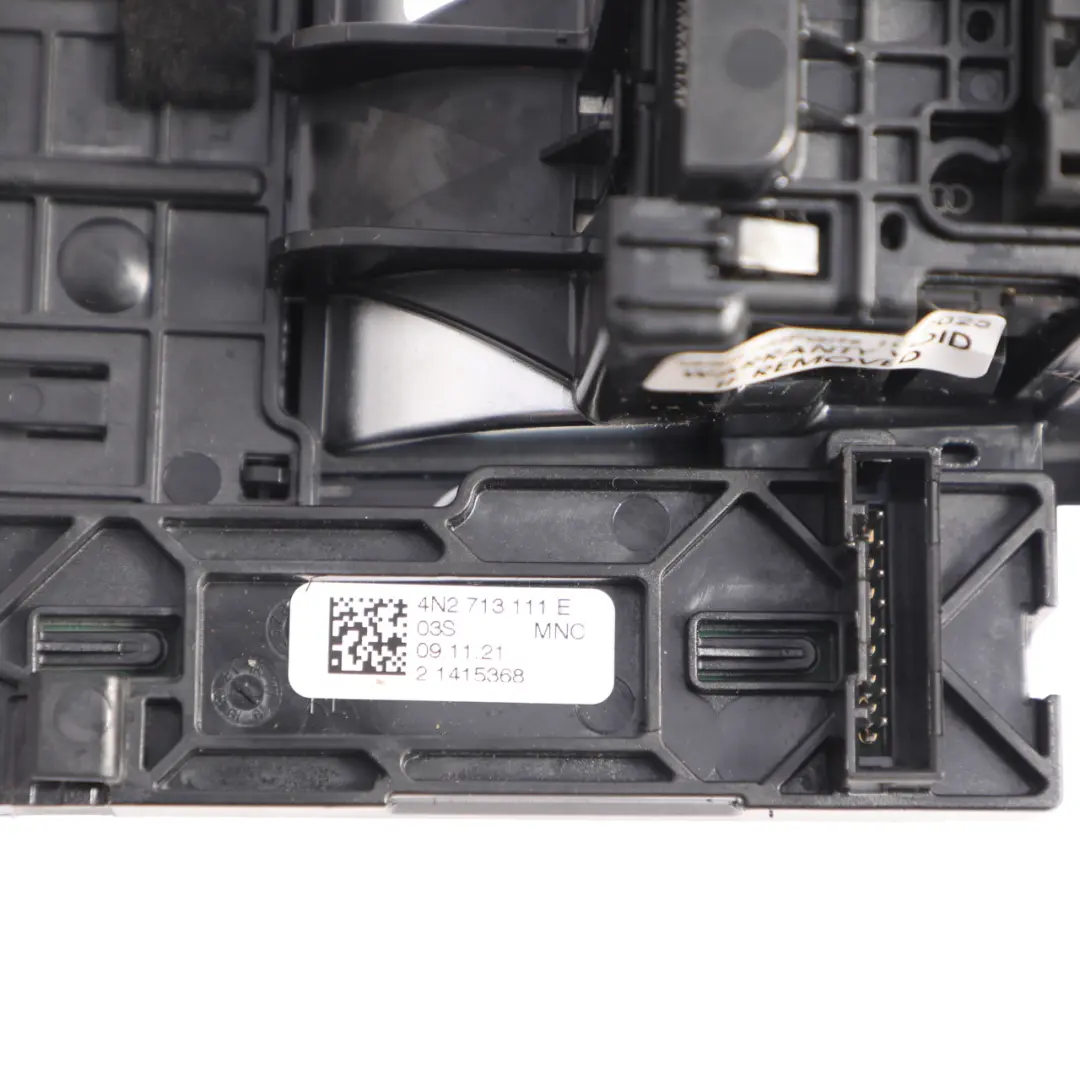 Audi Q7 4M Centre Console Gear Shifter Park Brake Switch Cover Alu - SKU RHD-4N2713111E-1 - Part number 4N2713111E