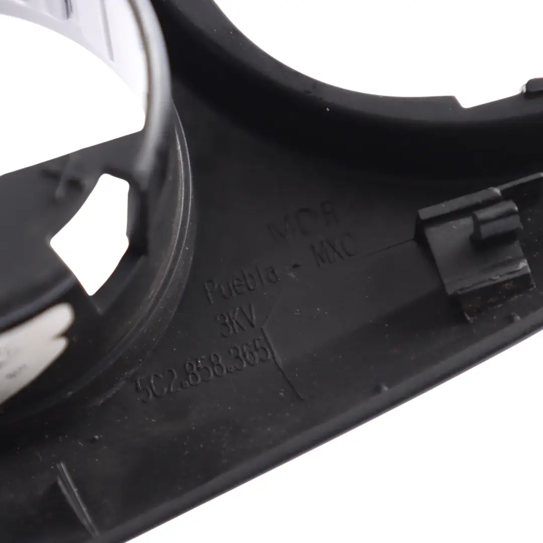 Volkswagen Beetle Cabrio 5C Dashboard Dash Trim Panel Cover Black 5C2858365 - SKU RHD-5C2858366-1 - Part number 5C2858366