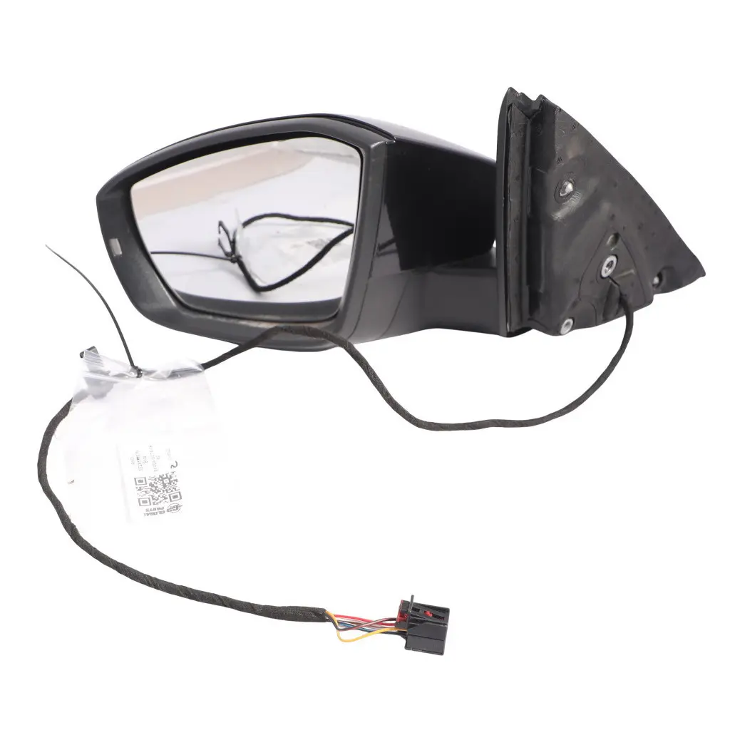 Skoda Octavia III 5E Door Wing Mirror Electric Left N/S Black Magic Pearl - F9R - SKU RHD-5E2857507N-BMA - Part number 5E2857507N