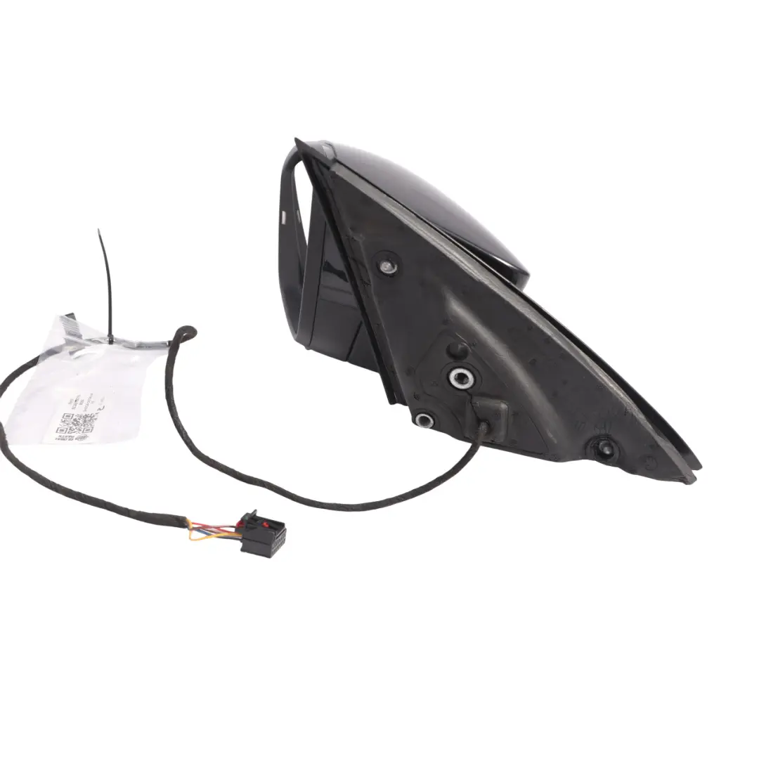 Skoda Octavia III 5E Door Wing Mirror Electric Left N/S Black Magic Pearl - F9R - SKU RHD-5E2857507N-BMA - Part number 5E2857507N