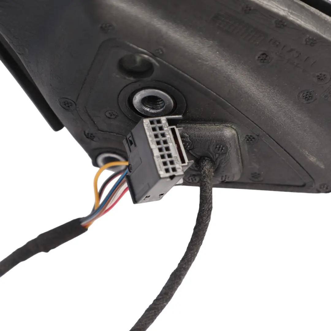 Skoda Octavia III 5E Door Wing Mirror Electric Left N/S Black Magic Pearl - F9R - SKU RHD-5E2857507N-BMA - Part number 5E2857507N