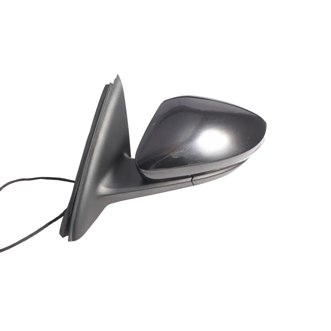 Skoda Octavia III 5E Door Wing Mirror Electric Left N/S Black Magic Pearl - F9R - SKU RHD-5E2857507N-BMA - Part number 5E2857507N