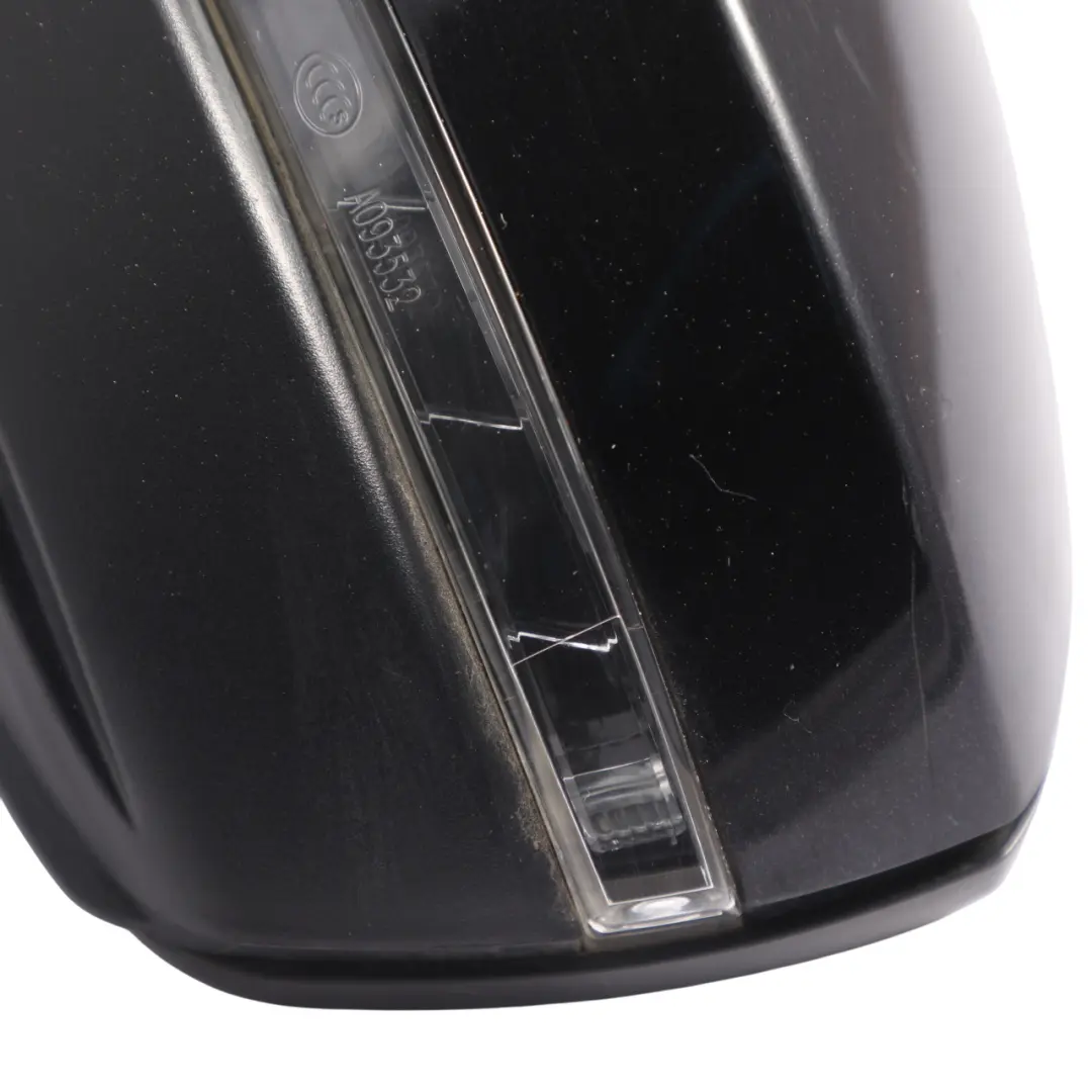 Skoda Octavia III 5E Door Wing Mirror Electric Left N/S Black Magic Pearl - F9R - SKU RHD-5E2857507N-BMA - Part number 5E2857507N