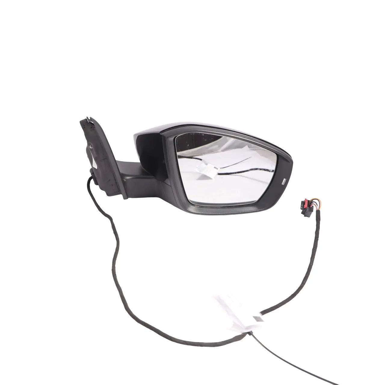 Skoda Octavia III 5E Door Wing Mirror Electric Right O/S Black Magic Pearl - F9R