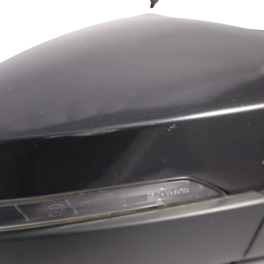 Skoda Octavia III 5E Door Wing Mirror Electric Right O/S Black Magic Pearl - F9R - SKU RHD-5E2857508N-BMA - Part number 5E2857508N