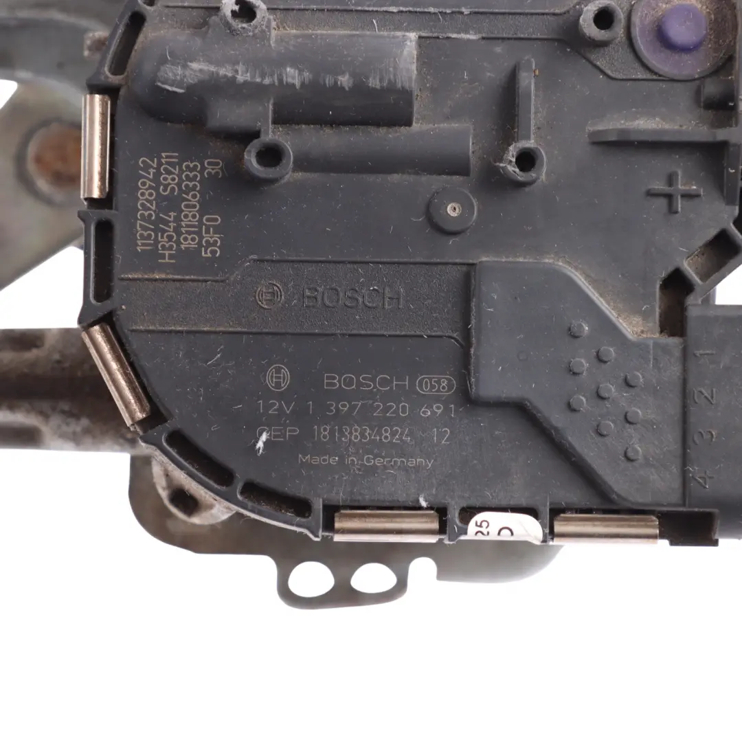 Volkswagen Golf VII Front Windscreen Wiper Motor Linkage Mechanism - SKU RHD-5G2955023D - Part number 5G2955023D