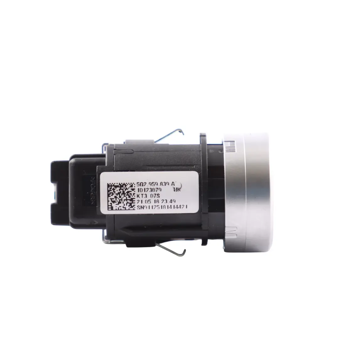 Golf 5G R 5g Start Stop Aluminium Switch - SKU RHD-5G2959839A - Part number 5G2959839A
