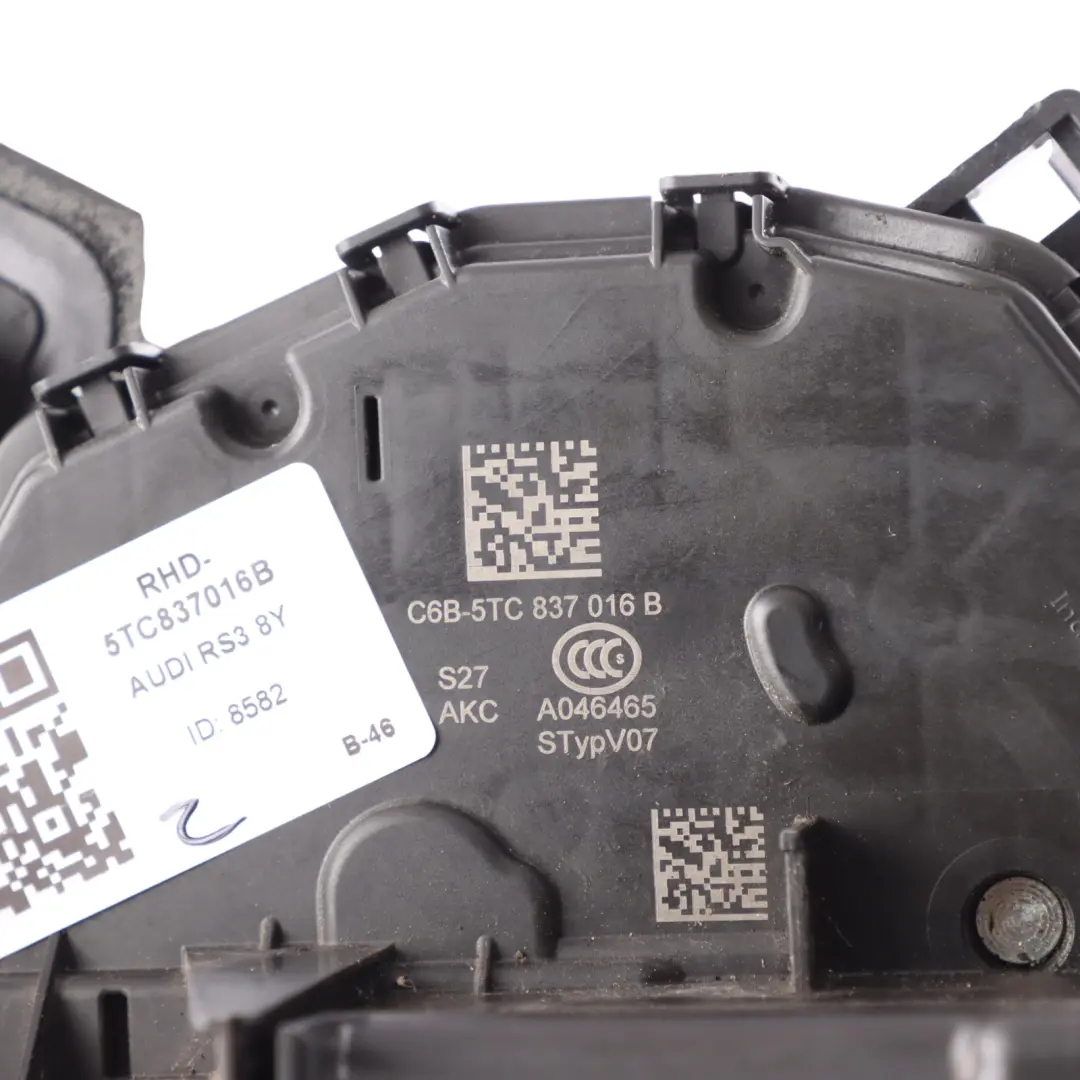 Audi A3 8Y VW Golf Mk8 Front Right Door Lock Mechanism Actuator - SKU RHD-5TC837016B - Part number 5TC837016B