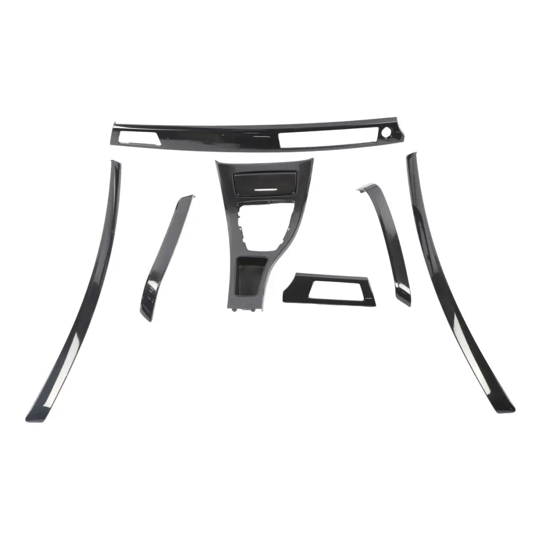 Complete Interior Trim Set Dashboard Diamantschwarz Diamond Black to BMW E90 E91 with Part number 6985893 BMW E90 E91 Complete Interior Trim Set Dashboard Diamantschwarz Diamond Black - SKU RHD-6985893-4 - Part number 6985893