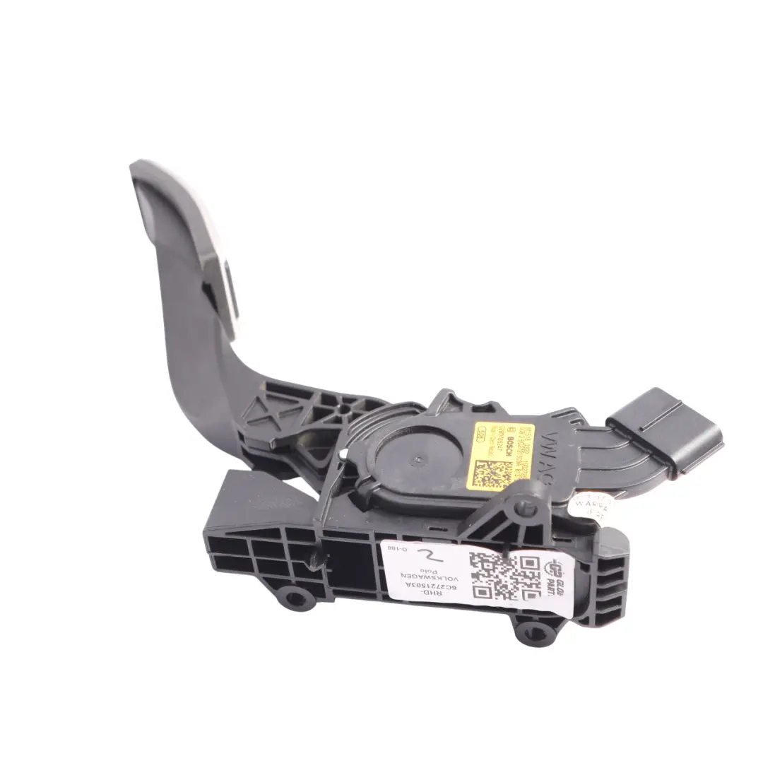 Mk5 6R Throttle Pedal Accelerator Gas Assembly to Volkswagen Polo GTI with Part number 6C2721503A Volkswagen Polo GTI Mk5 6R Throttle Pedal Accelerator Gas Assembly - SKU RHD-6C2721503A - Part number 6C2721503A