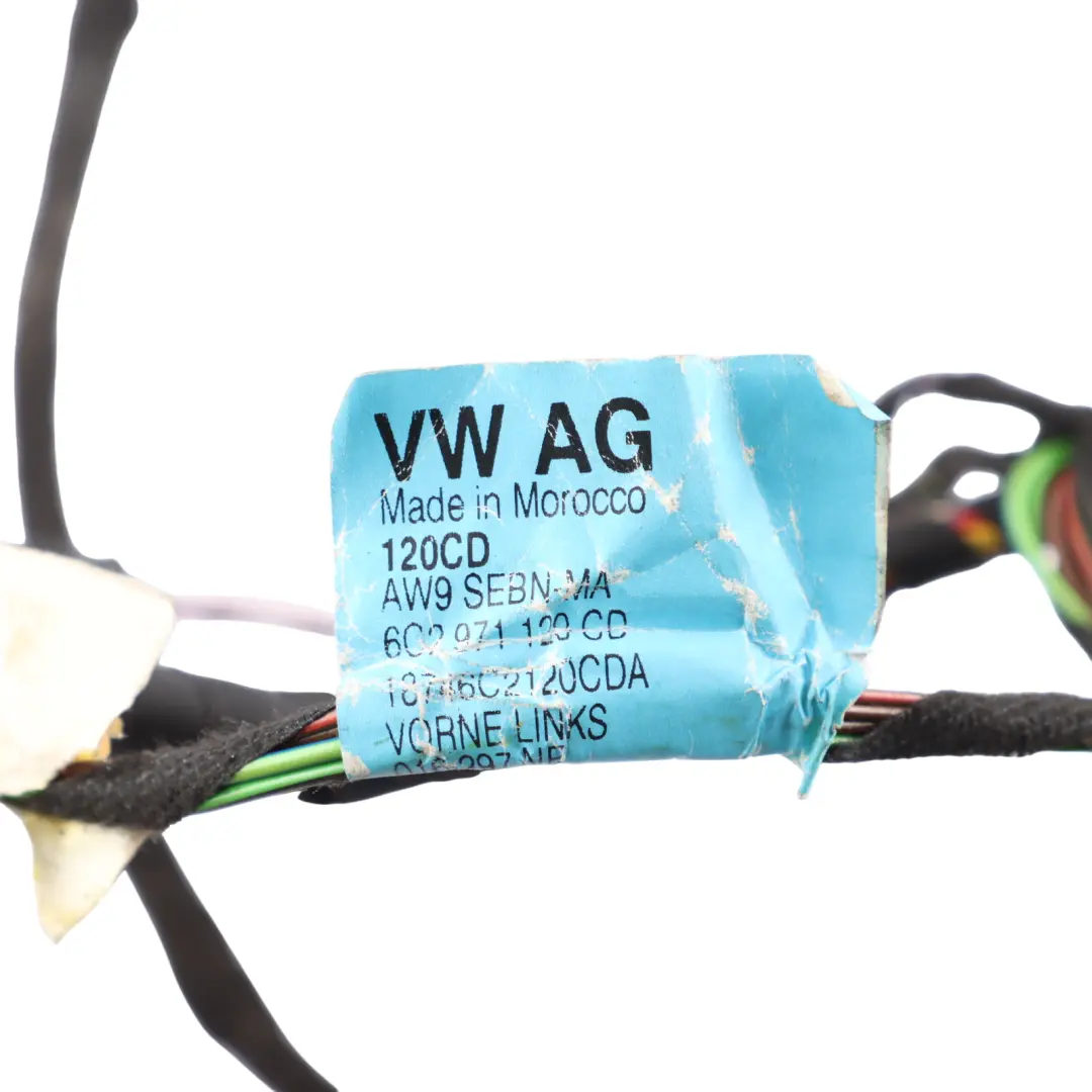 5Dr Door Wiring Harness Cable Front Right O/S to Volkswagen Polo 6R with Part number 6C2971120CD Volkswagen Polo 6R 5Dr Door Wiring Harness Cable Front Right O/S - SKU RHD-6C2971120CD - Part number 6C2971120CD