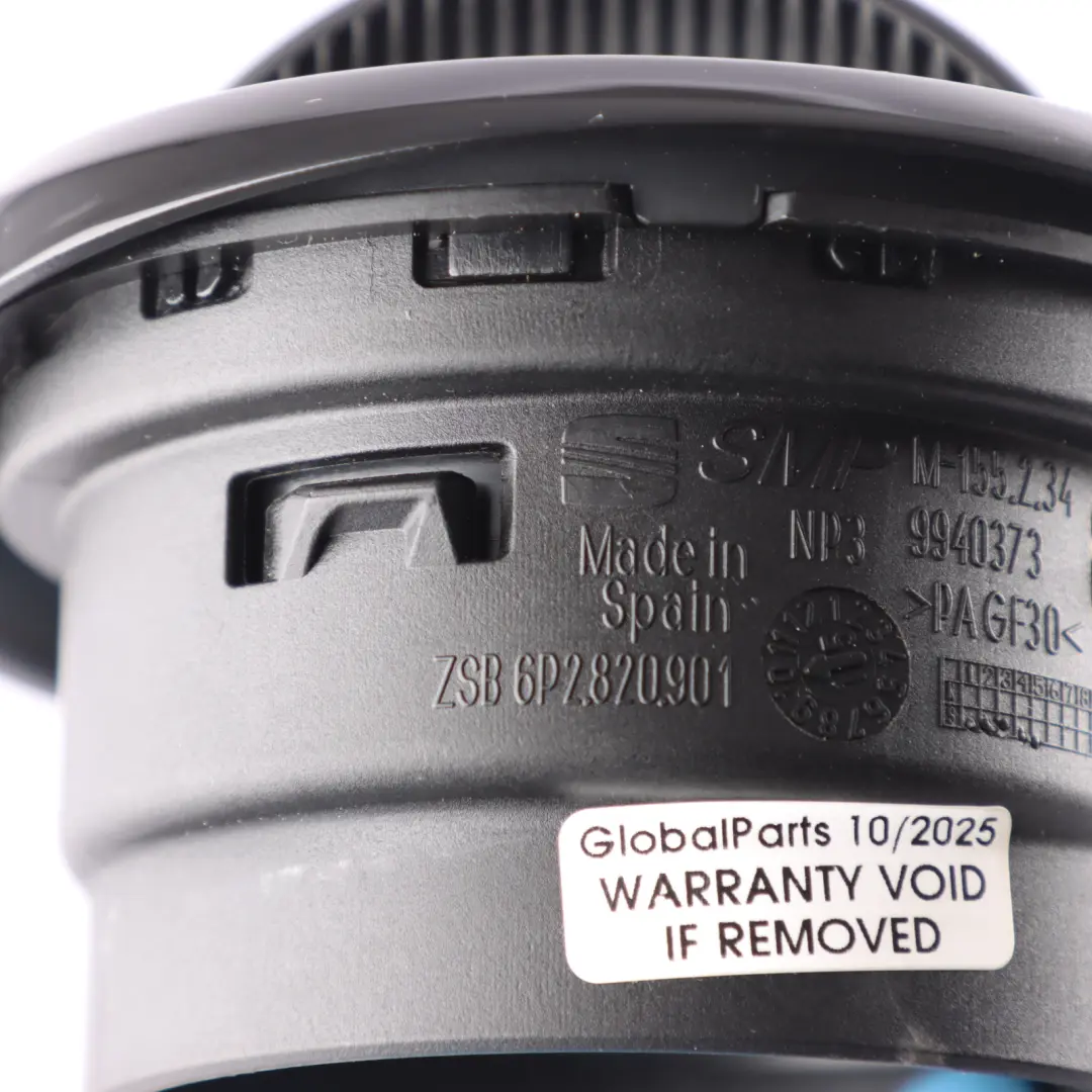 Seat Ibiza 6J Dashboard Air Vent Nozzle Driver's Side Right O/S - SKU RHD-6P2820901 - Part number 6P2820901