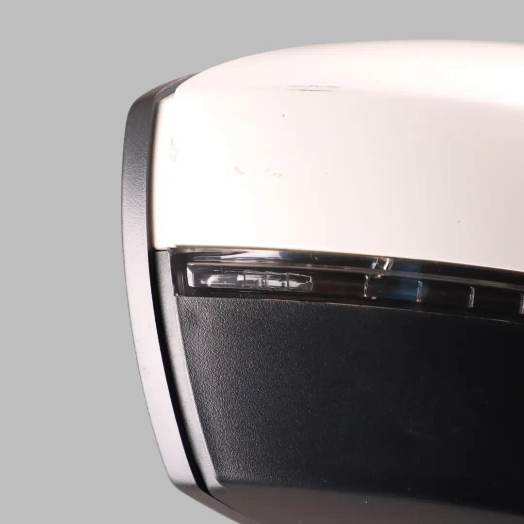 Volkswagen Polo 6R Wing Mirror Electric Outside Right O/S Candy White - B9A/F9E - SKU RHD-6R2857508R-CAN - Part number 6R2857508R