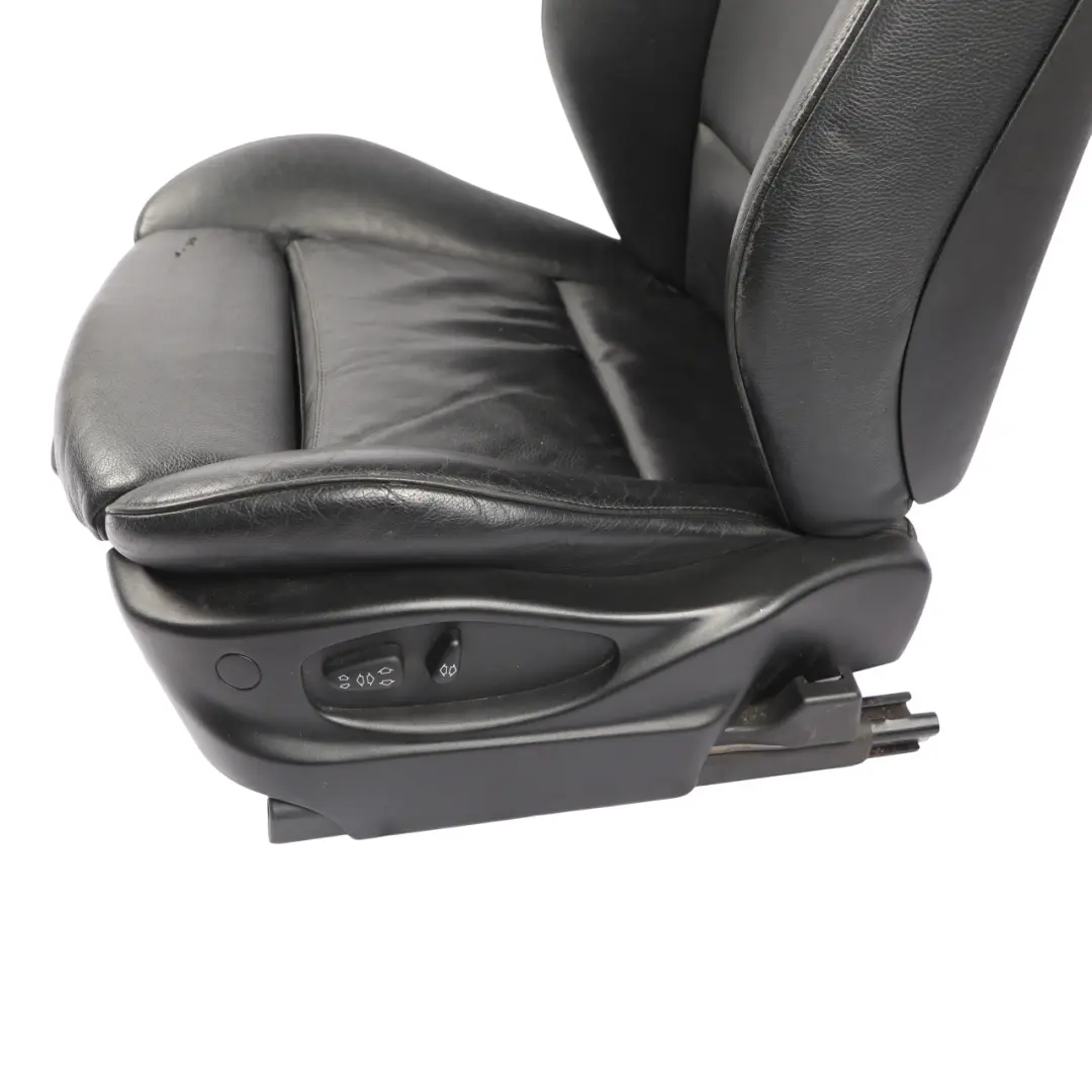 BMW X5 E53 Front Seat Sport Left N/S Black Leather Passenger Side Memory Heated - SKU RHD-7077573-2 - Part number 7077573