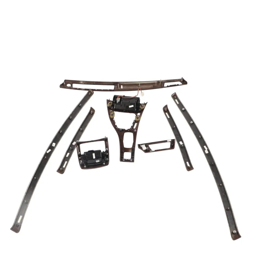 BMW E93 Interior Trim Cover Set Dash Dashboard Burr Nutwood Wood - SKU rhd-7137487 - Part number 7137487