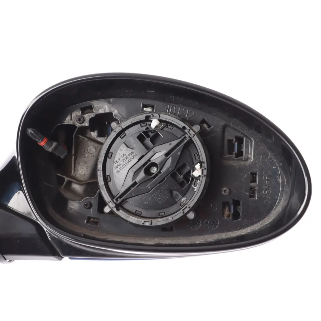 BMW E92 E93 High Gloss Power Fold Auto Dip Right Mirror O/S Le Mans Blau - 381 - SKU RHD-7176198-LMB1 - Part number 7176198