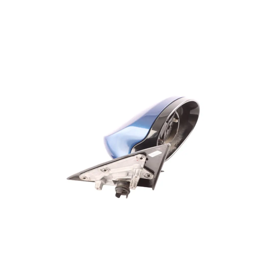 BMW E92 E93 High Gloss Power Fold Auto Dip Right Mirror O/S Le Mans Blau - 381 - SKU RHD-7176198-LMB1 - Part number 7176198