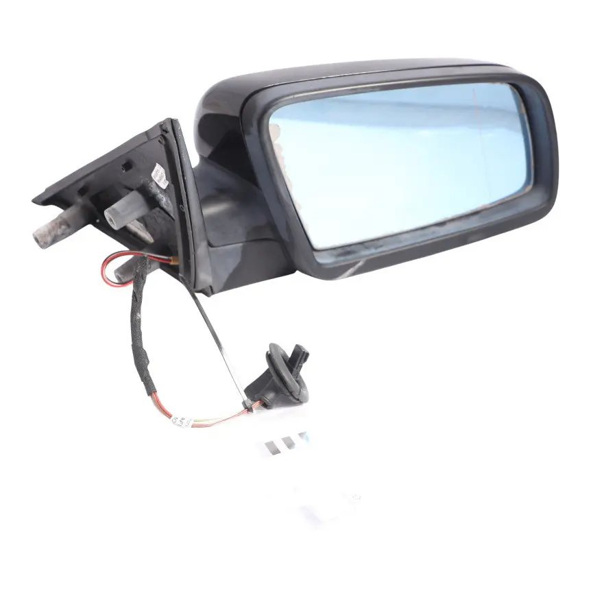 BMW E60 E61 LCI Wing Mirror Door Right O/S Outside Black Sapphire 475 7189574
