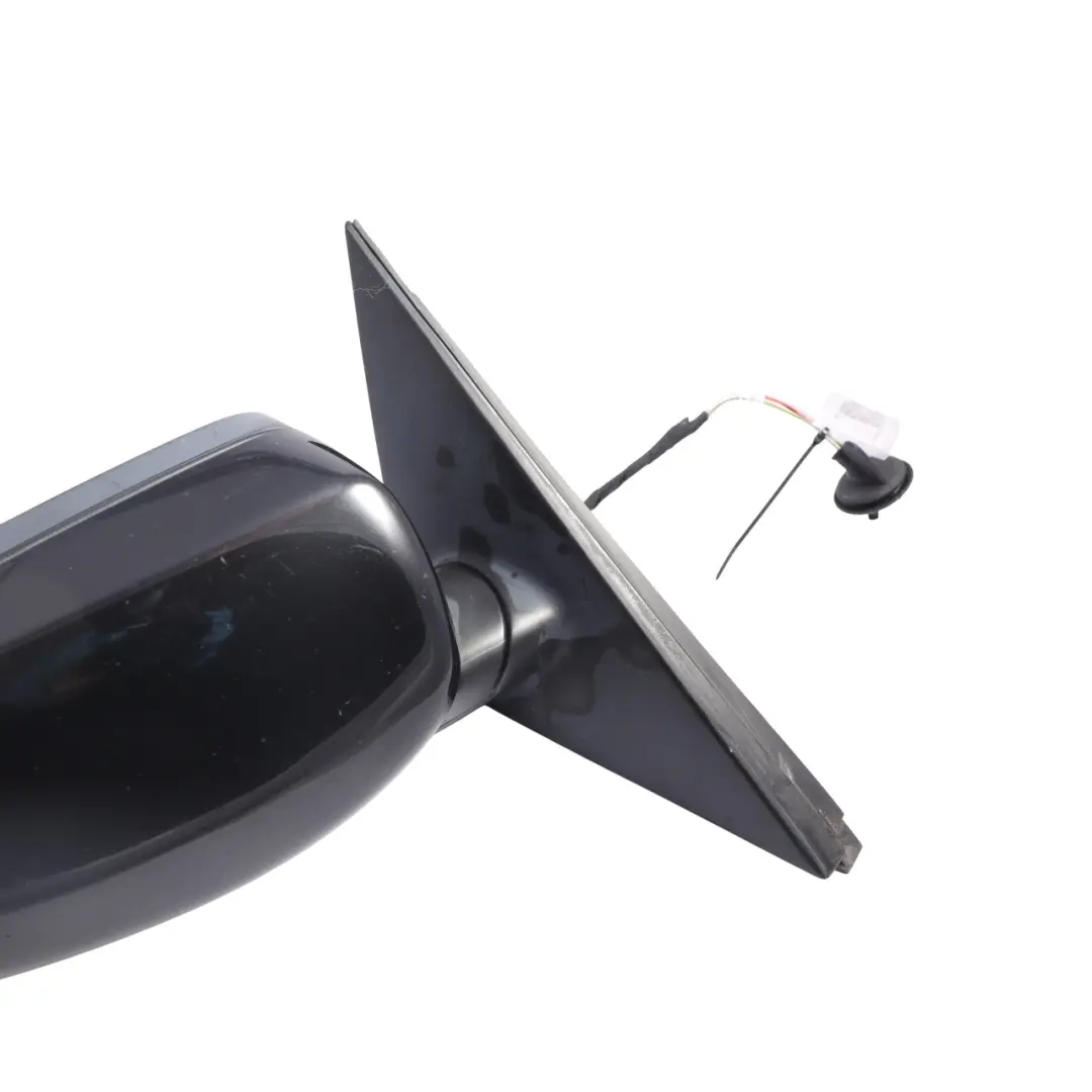 Wing Mirror Door Right O/S Outside Black Sapphire 475 to BMW E60 E61 LCI with Part number 7189574 BMW E60 E61 LCI Wing Mirror Door Right O/S Outside Black Sapphire 475 - SKU RHD-7189574-BS - Part number 7189574