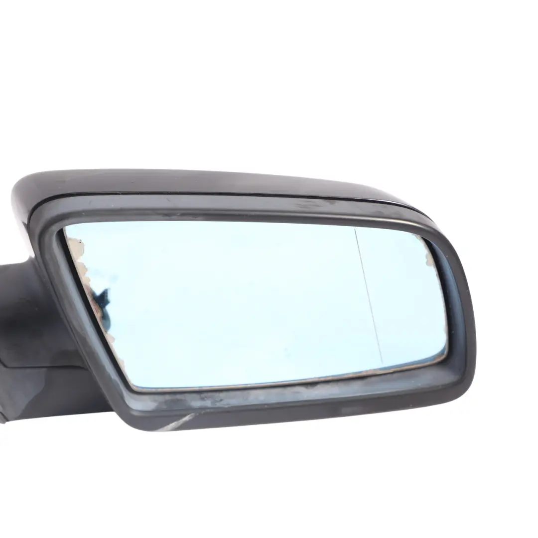 Wing Mirror Door Right O/S Outside Black Sapphire 475 to BMW E60 E61 LCI with Part number 7189574 BMW E60 E61 LCI Wing Mirror Door Right O/S Outside Black Sapphire 475 - SKU RHD-7189574-BS - Part number 7189574