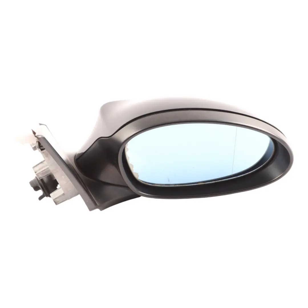 BMW 1 Series E87 Heated Right Side Wing Mirror O/S Black Sapphire Metallic 475 - SKU RHD-7189852-BS - Part number 7189852