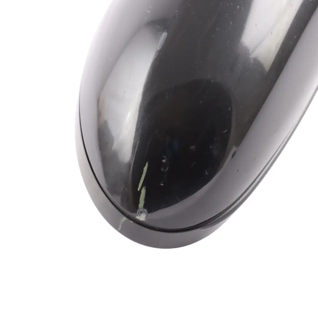 BMW 1 Series E87 Heated Right Side Wing Mirror O/S Black Sapphire Metallic 475 - SKU RHD-7189852-BS - Part number 7189852