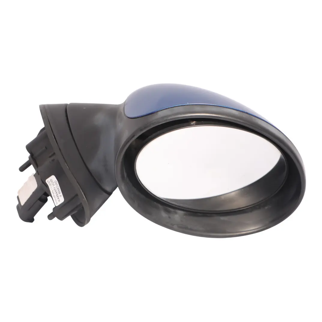 Door Wing Mirror Mini Cooper R50 R52 R53 Right O/S Hyper Blue Metallic A28 3 PIN to with Part number 7192472 Door Wing Mirror Mini Cooper R50 R52 R53 Right O/S Hyper Blue Metallic A28 3 PIN - SKU RHD-7192472-HYB1 - Part number 7192472