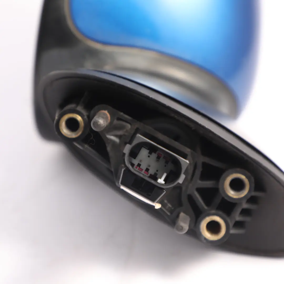  Door Wing Mirror Mini Cooper R50 R52 R53 Right O/S Hyper Blue Metallic A28 3 PIN - SKU RHD-7192472-HYB1 - Part number 7192472