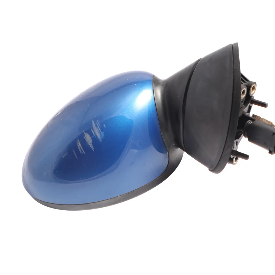 Door Wing Mirror Mini Cooper R50 R52 R53 Right O/S Hyper Blue Metallic A28 3 PIN to with Part number 7192472 Door Wing Mirror Mini Cooper R50 R52 R53 Right O/S Hyper Blue Metallic A28 3 PIN - SKU RHD-7192472-HYB1 - Part number 7192472