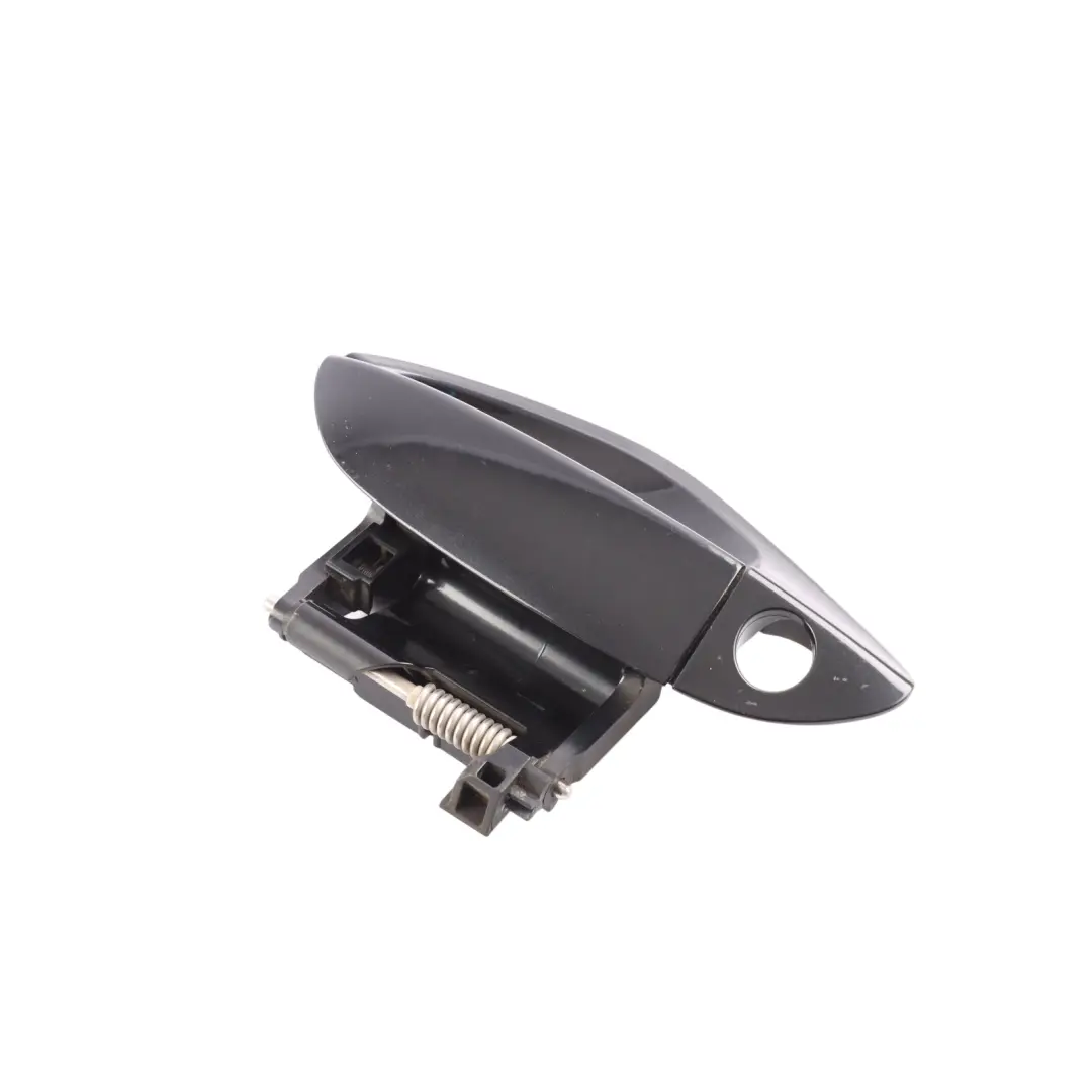 BMW Z4 E89 Outer Grab Door Handle Right O/S Black Sapphire Metallic 475 - SKU RHD-7222780-BS - Part number 7222780