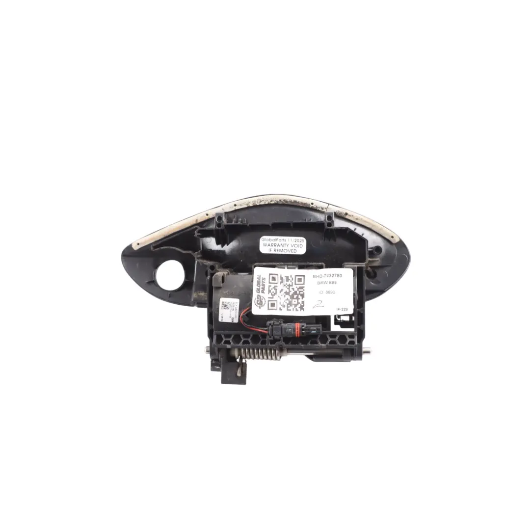Outer Grab Door Handle Right O/S Black Sapphire Metallic 475 to BMW Z4 E89 with Part number 7222780 BMW Z4 E89 Outer Grab Door Handle Right O/S Black Sapphire Metallic 475 - SKU RHD-7222780-BS - Part number 7222780