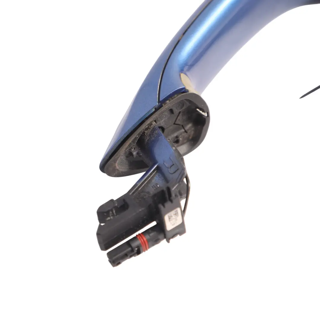 Outside Door Handle Front Right O/S Monte Carlo Blue - B05 to BMW F10 F11 with Part number 7231928 BMW F10 F11 Outside Door Handle Front Right O/S Monte Carlo Blue - B05 - SKU RHD-7231928-MCB - Part number 7231928