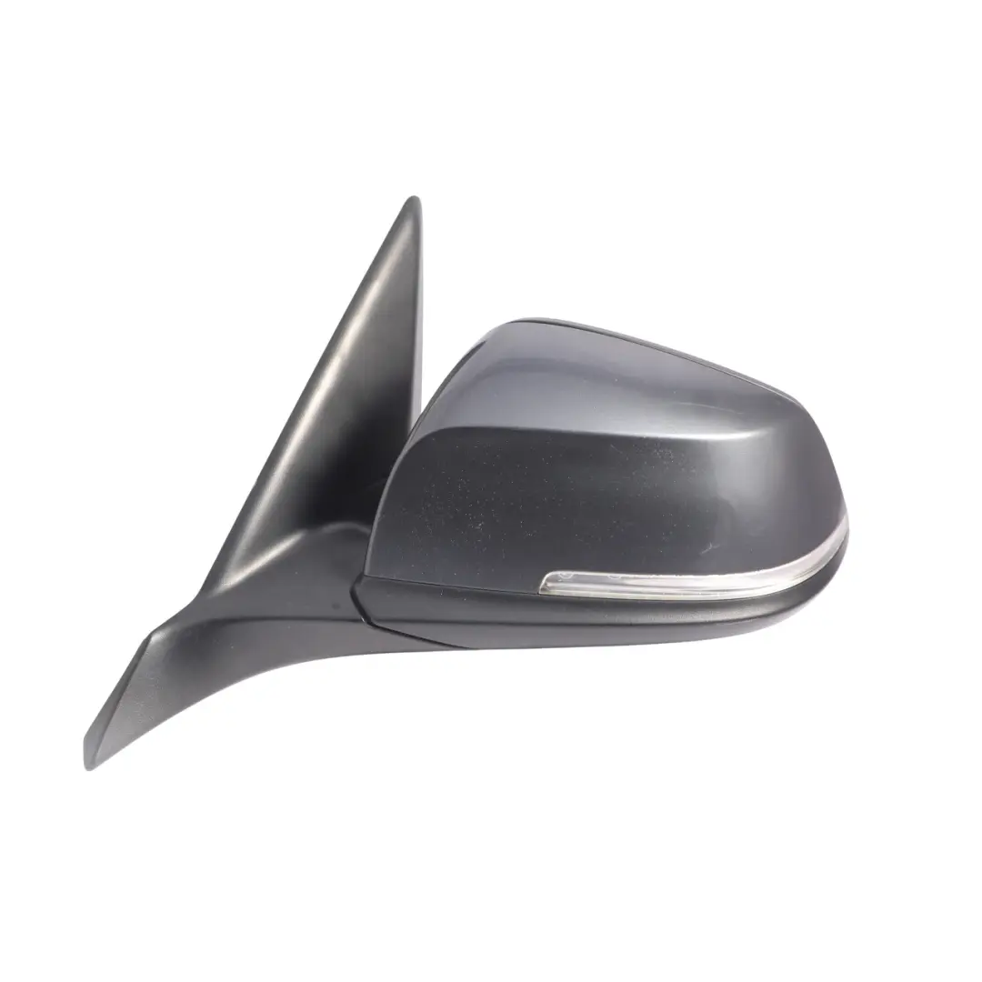 Heated Left Wing Mirror N/S Mineral Grau Metallic B39 to BMW 1 Series F20 F20N LCI with Part number 7242703 BMW 1 Series F20 F20N LCI Heated Left Wing Mirror N/S Mineral Grau Metallic B39 - SKU RHD-7242703-MG - Part number 7242703