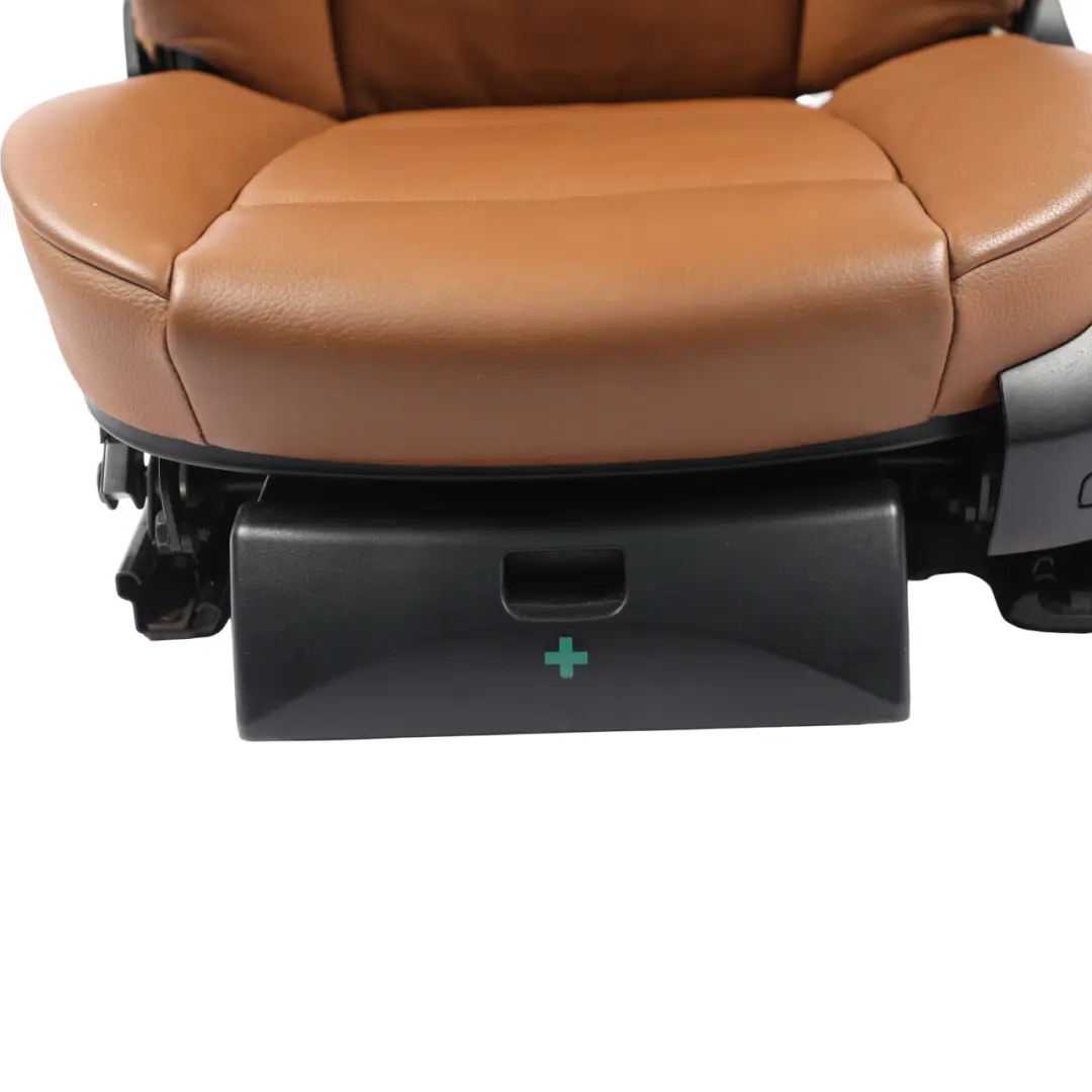 BMW E93 Front Seat Heated Electric Leather Settel Brown Left N/S - SKU RHD-7253765-1 - Part number 7253765