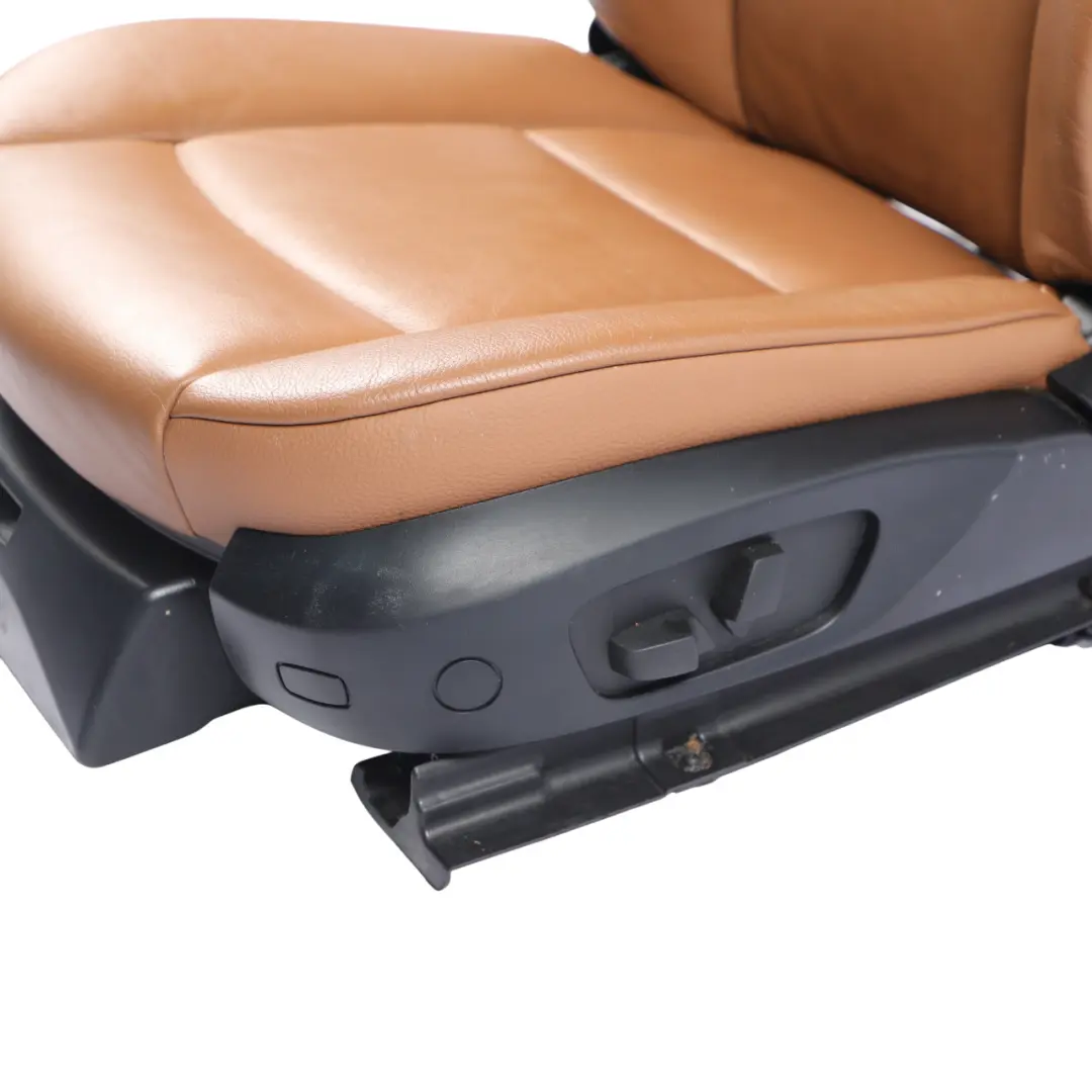 BMW E93 Front Seat Heated Electric Leather Settel Brown Left N/S - SKU RHD-7253765-1 - Part number 7253765