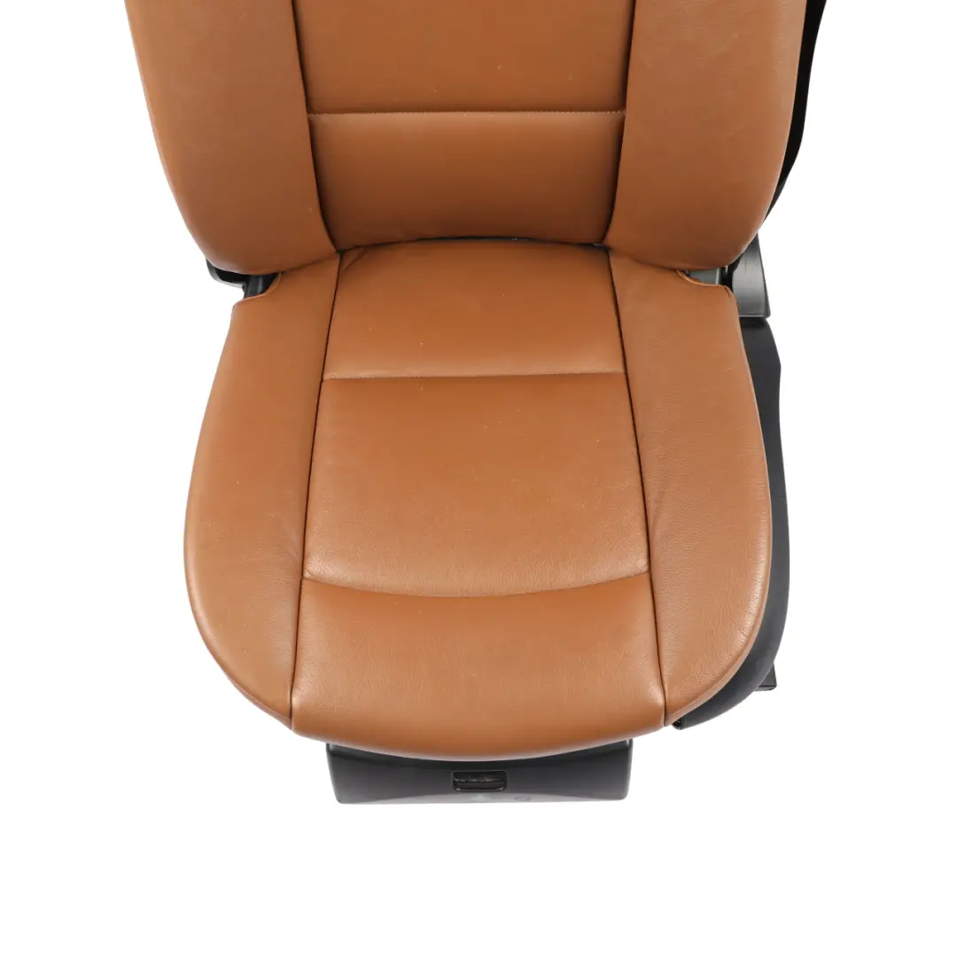 BMW E93 Front Seat Heated Electric Leather Settel Brown Left N/S - SKU RHD-7253765-1 - Part number 7253765