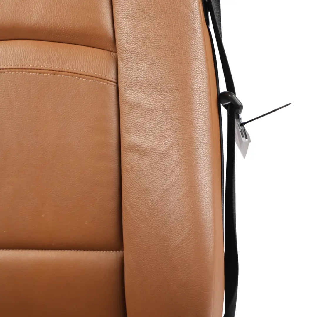 BMW E93 Front Seat Heated Electric Leather Settel Brown Left N/S - SKU RHD-7253765-1 - Part number 7253765