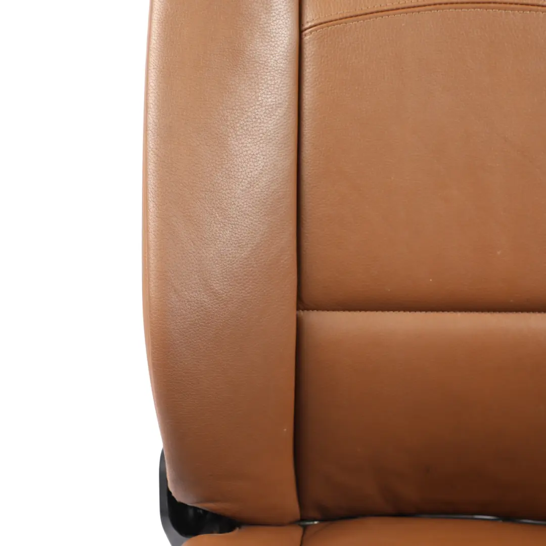 BMW E93 Front Seat Heated Electric Leather Settel Brown Left N/S - SKU RHD-7253765-1 - Part number 7253765
