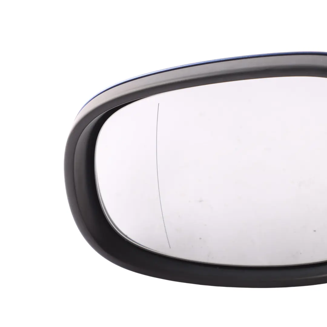 BMW E90 E91 LCI Heated Left Wing Mirror N/S Montegoblau Blue A51 - SKU rhd-7268263-MTB2 - Part number 7268263