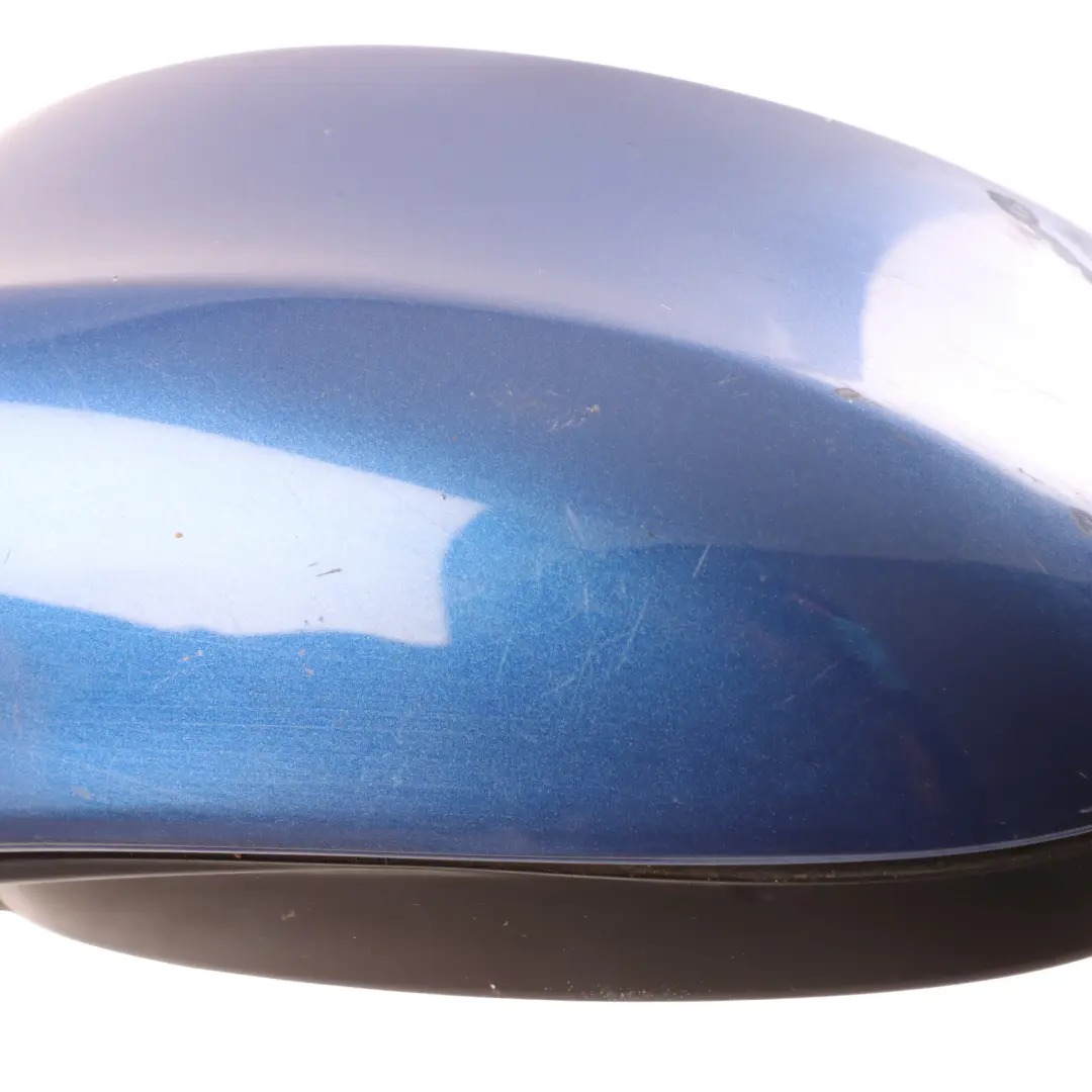 Heated Left Wing Mirror N/S Montegoblau Blue A51 to BMW E90 E91 LCI with Part number 7268263 BMW E90 E91 LCI Heated Left Wing Mirror N/S Montegoblau Blue A51 - SKU rhd-7268263-MTB2 - Part number 7268263