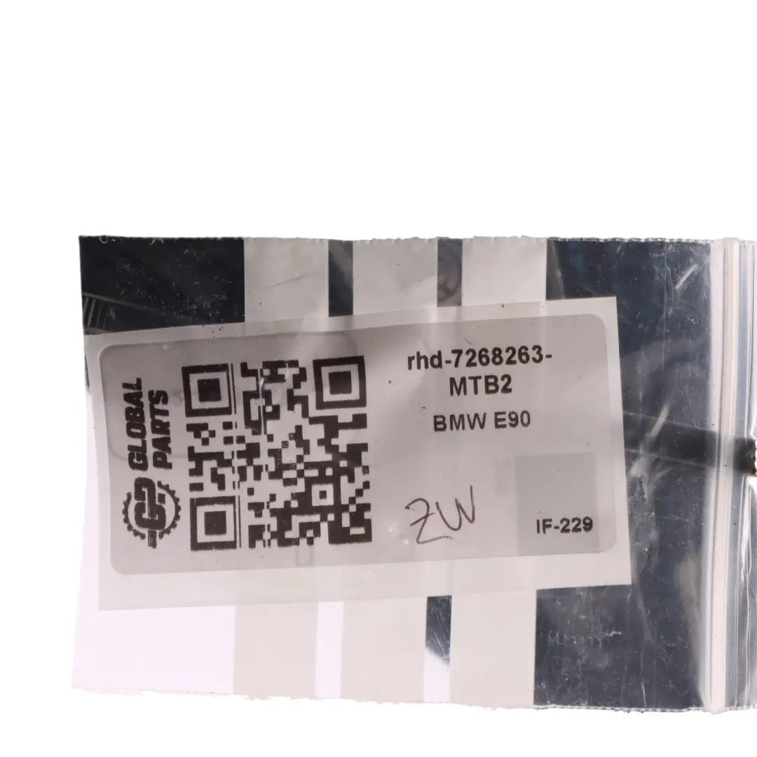 BMW E90 E91 LCI Heated Left Wing Mirror N/S Montegoblau Blue A51 - SKU rhd-7268263-MTB2 - Part number 7268263