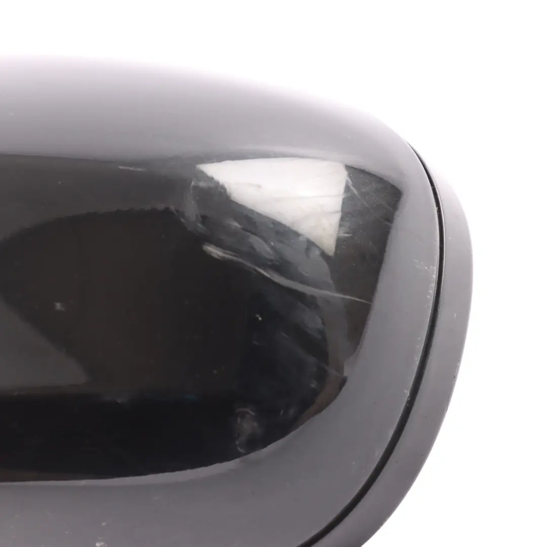 BMW E90 E91 LCI Wing Mirror M Sport Heated Left N/S 5 Pins Black Sapphire - 475 - SKU RHD-7268279-BS3 - Part number 7268279