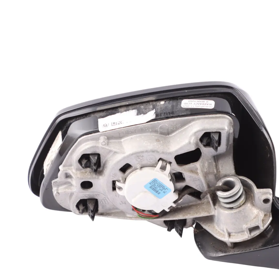 Exterior Wing Mirror Base 3 Pins Power Fold High Gloss Right O/S to BMW F10 with Part number 7283622 BMW F10 Exterior Wing Mirror Base 3 Pins Power Fold High Gloss Right O/S - SKU RHD-7283622 - Part number 7283622