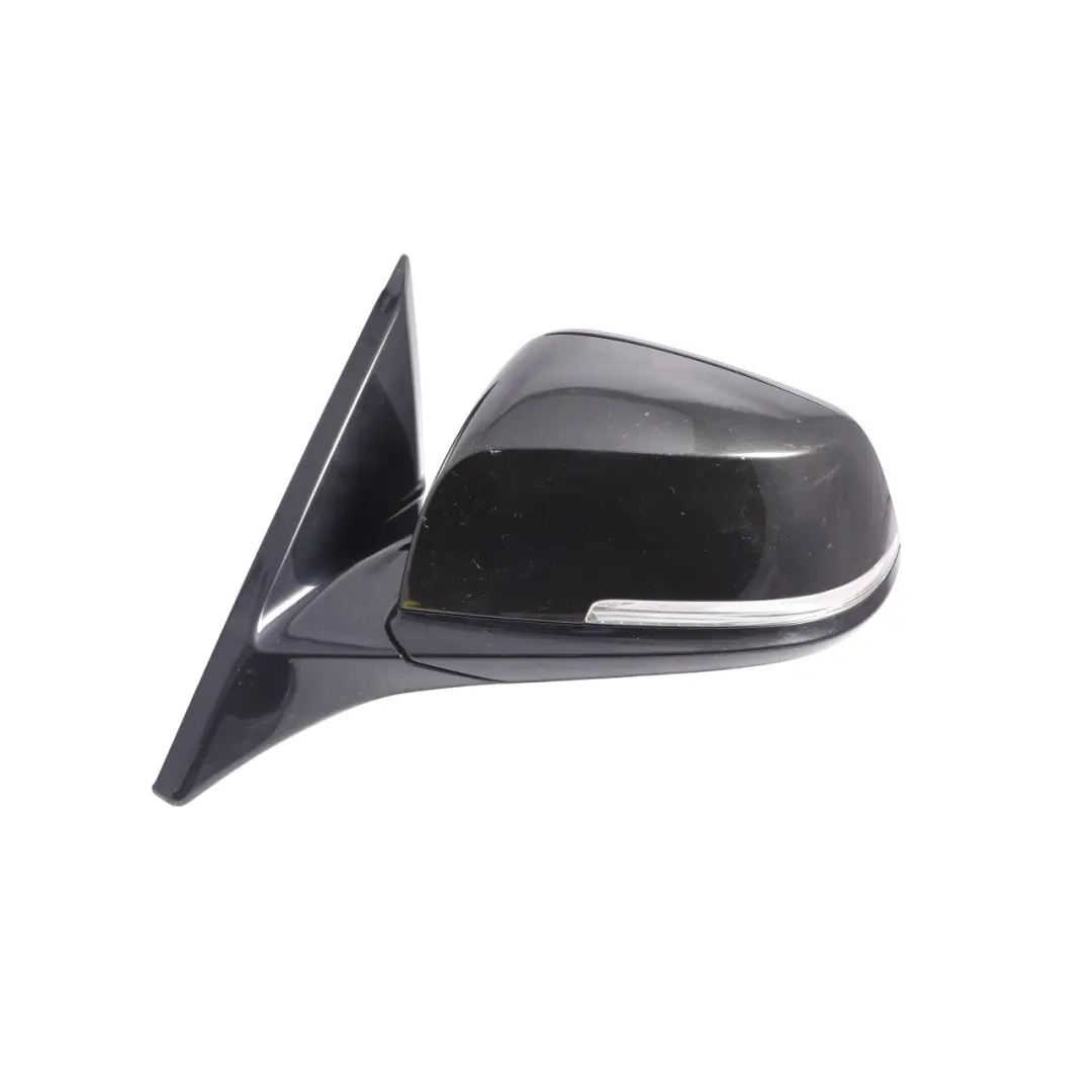BMW F32 F33 F36 Wing Mirror M Sport Heated Left N/S 5 Pins Citrin Black - X02 - SKU RHD-7285245-CIT - Part number 7285245