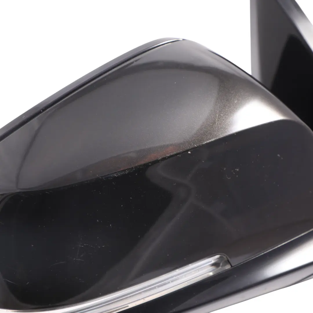 BMW F32 F33 F36 M Sport Heated Right Wing Mirror O/S Citrin Black - X02 - SKU RHD-7285246-CIT - Part number 7285246
