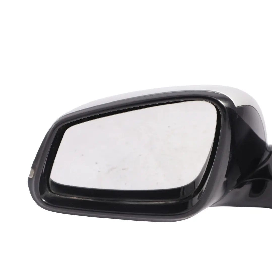 BMW F30 F31 High Gloss Heated Wing Mirror Left N/S Glacier Silber Metallic-A83 - SKU RHD-7345659-GSB - Part number 7345659