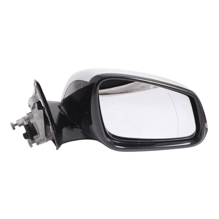 BMW F30 F31 High Gloss Heated Right Wing Mirror O/S Glacier Silber Metallic-A83