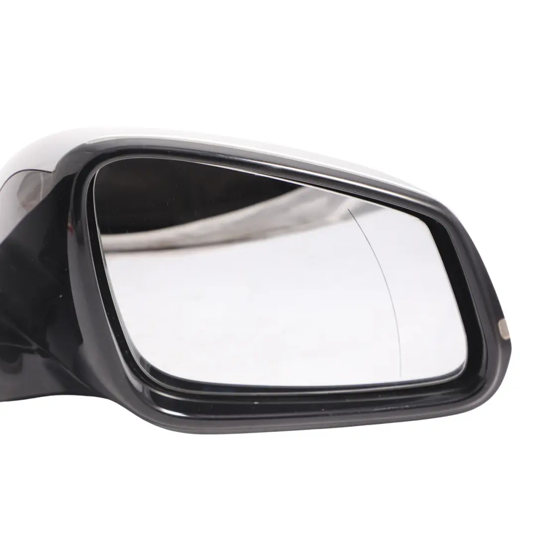 BMW F30 F31 High Gloss Heated Right Wing Mirror O/S Glacier Silber Metallic-A83 - SKU RHD-7345660-GSB - Part number 7345660